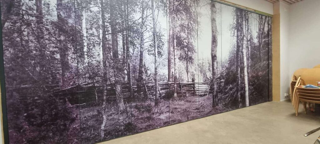 Yrityksen liiketilojen teippauket